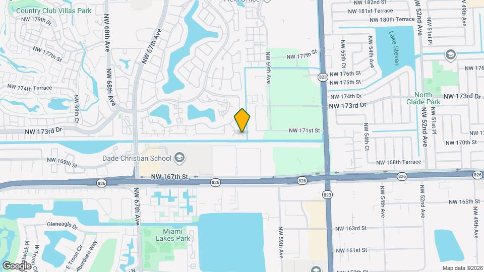 17059 NW 60th Ct Map and Location Details