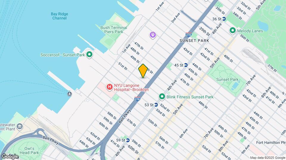 253 51st St, Unit #1 Map and Location Details