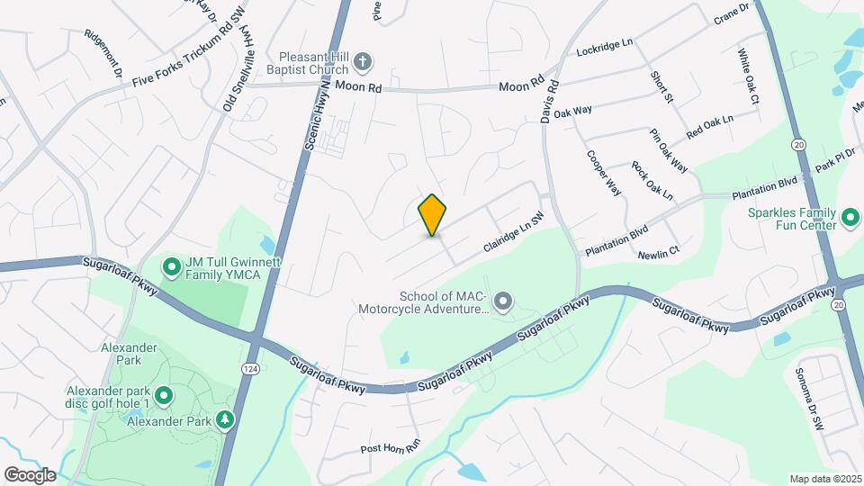 990 Clairidge Ln SW Map and Location Details