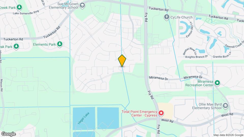 20806 Mirror Point Dr Map and Location Details