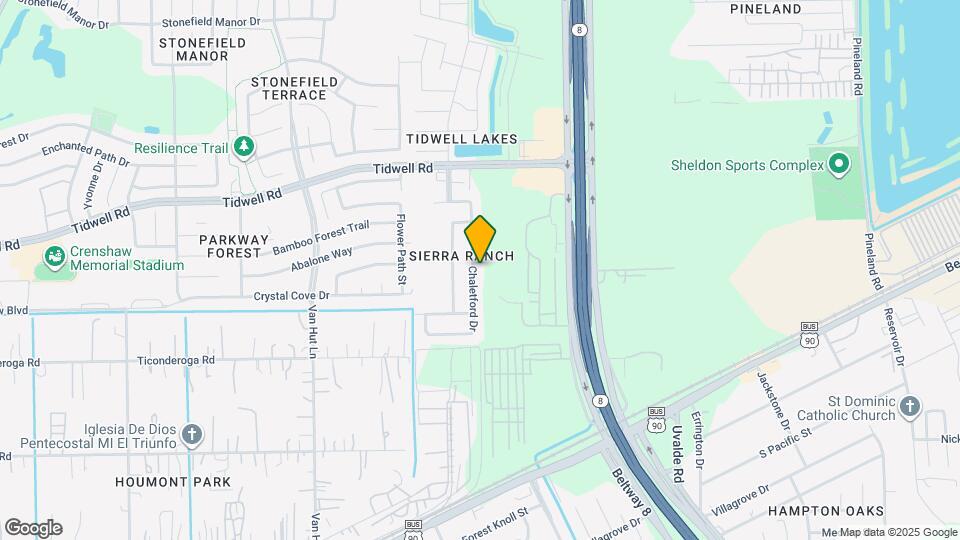 8578 Chaletford Dr Map and Location Details