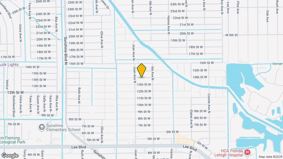 2913 14th St W Map and Location Details