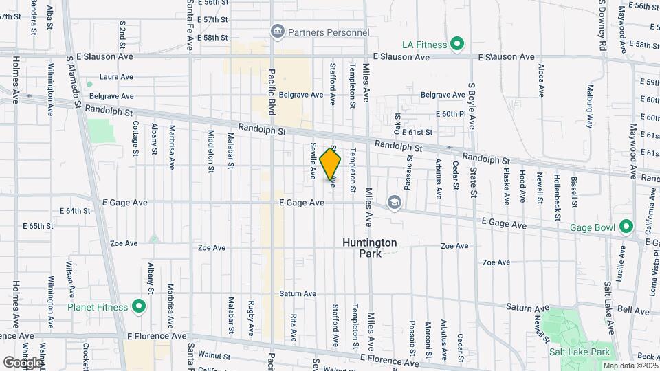 6337-6339 Stafford Ave Map and Location Details