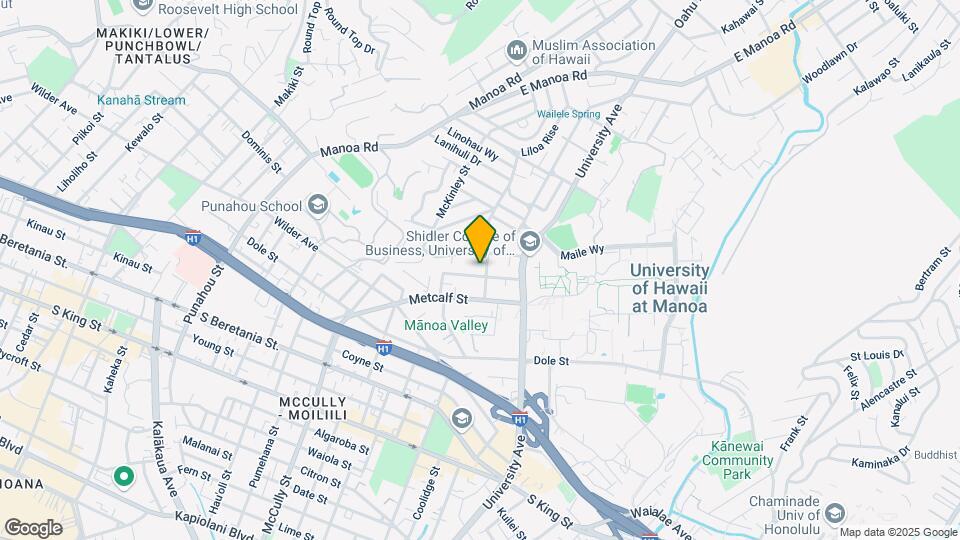 University Manor Mapa y Detalles de la Ubicación