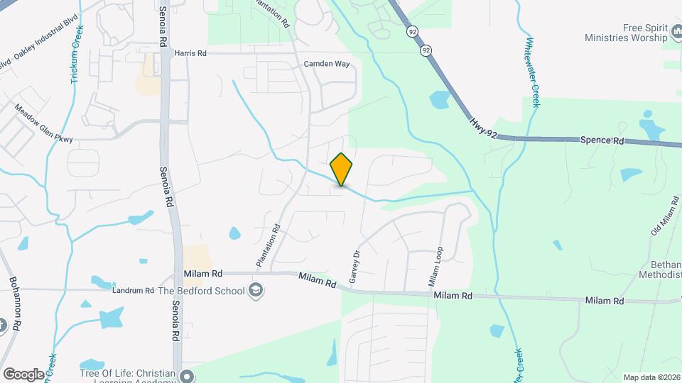 124 Meadow Ct Mapa y Detalles de la Ubicación