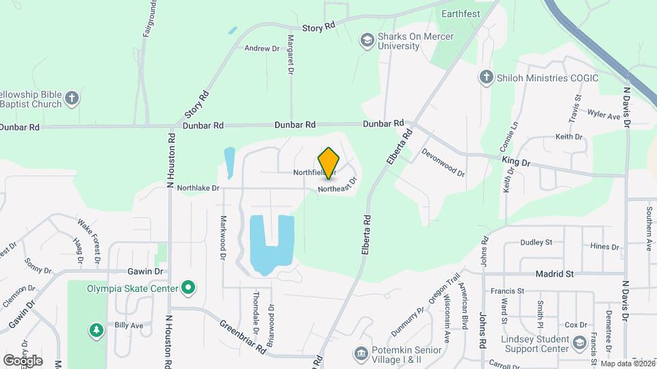 105 Northeast Dr Map and Location Details