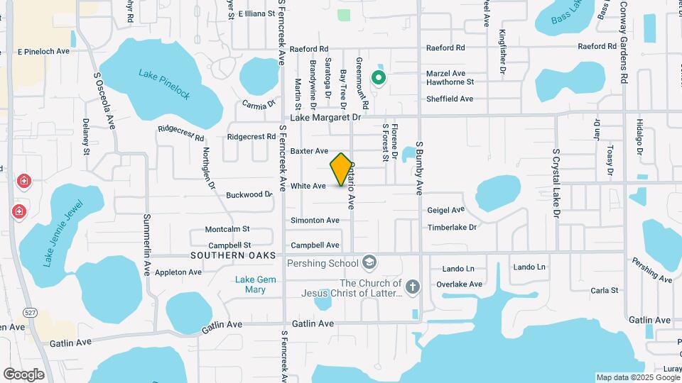 1876 White Ave Mapa y Detalles de la Ubicación