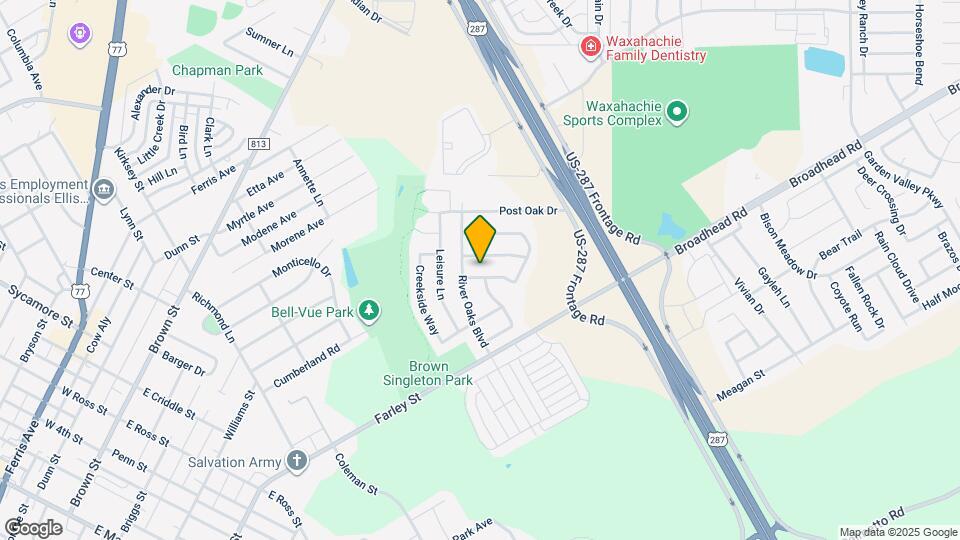 105 Tanglewood Ln Map and Location Details