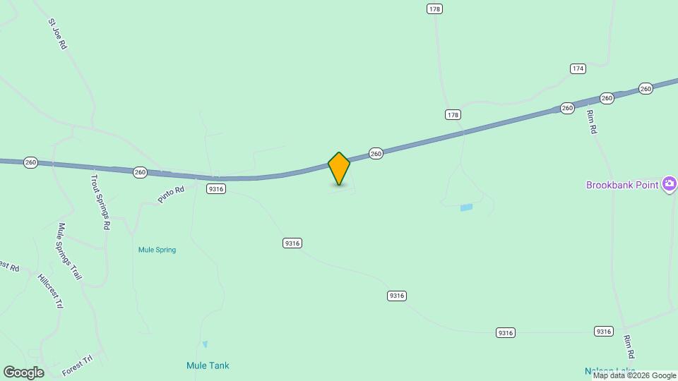 921 Rainbow Mine Rd Map and Location Details