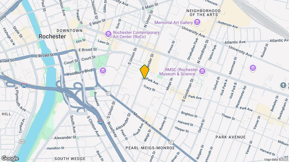 256 Alexander St Map and Location Details