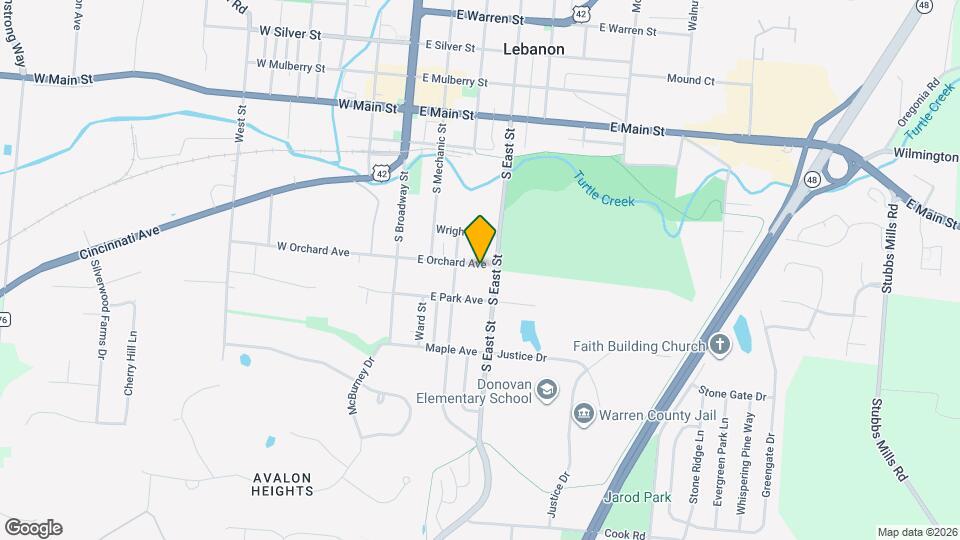 211 E Orchard Ave Map and Location Details