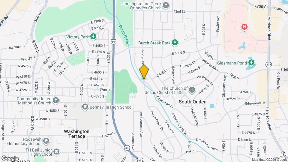 4012 Burch Creek Dr Map and Location Details