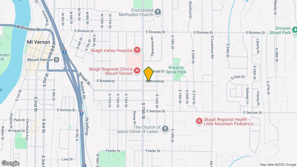 1514 E Broadway Map and Location Details