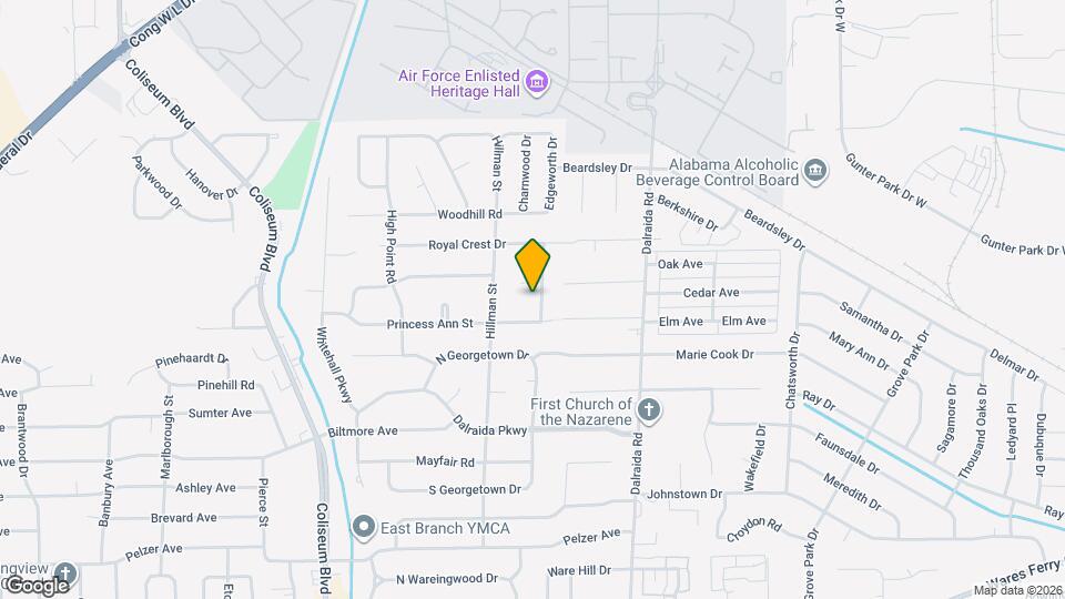 917 Green Forest Dr Map and Location Details