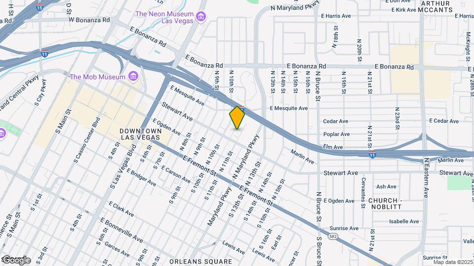 315 N 11th St Mapa y Detalles de la Ubicación