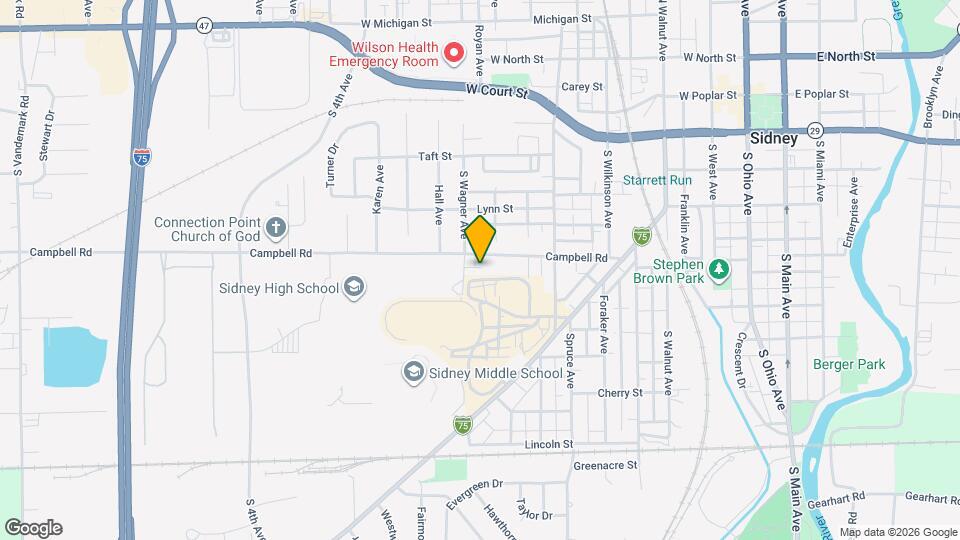 763 Campbell Rd Map and Location Details