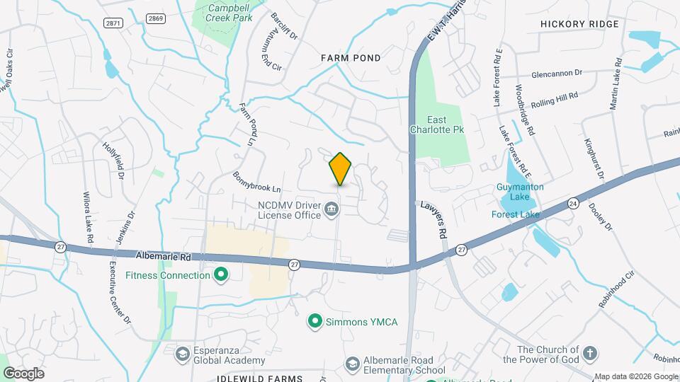 English Hills Apartments and Nearby Charlotte Apartments For Rent