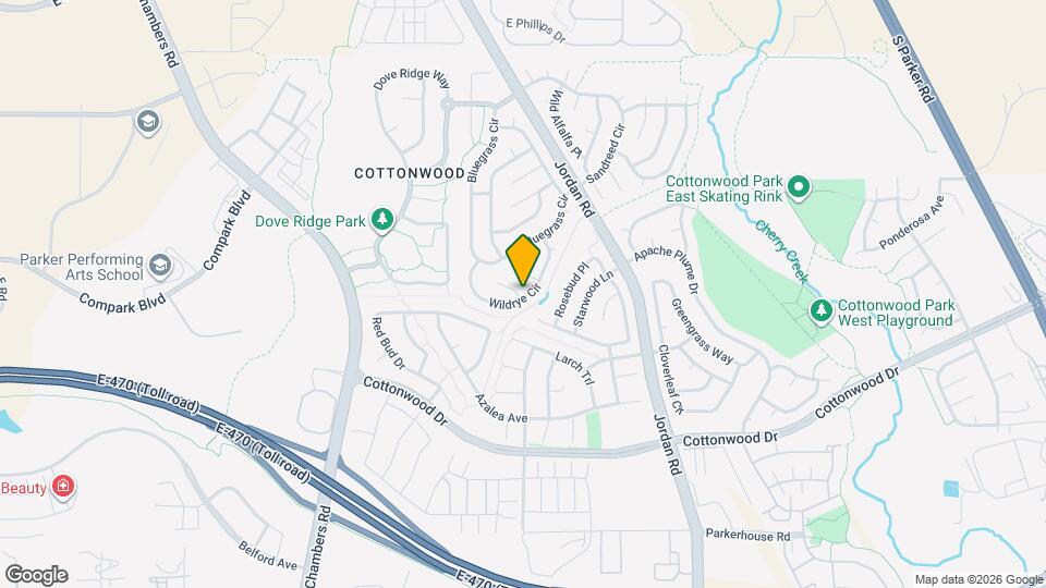 16299 Blueleaf Pl Map and Location Details