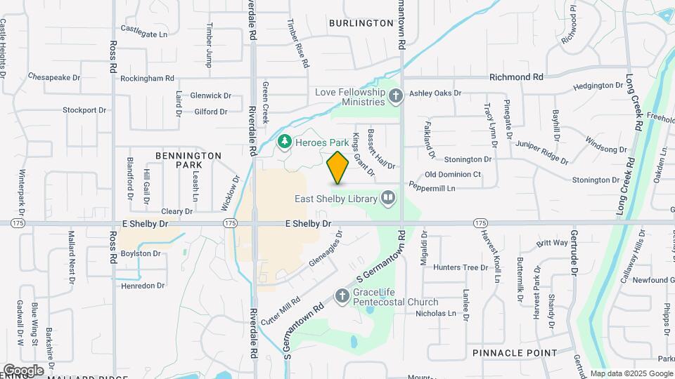 7111 Peppermill Ln Map and Location Details