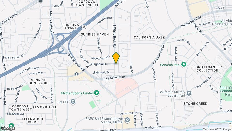 10230 S White Rock Rd Map and Location Details