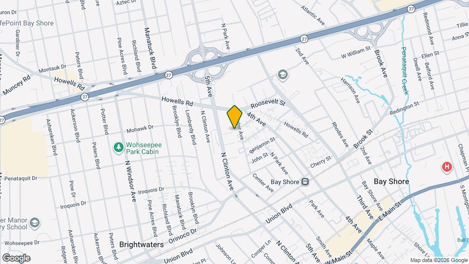 68 Center Ave Map and Location Details