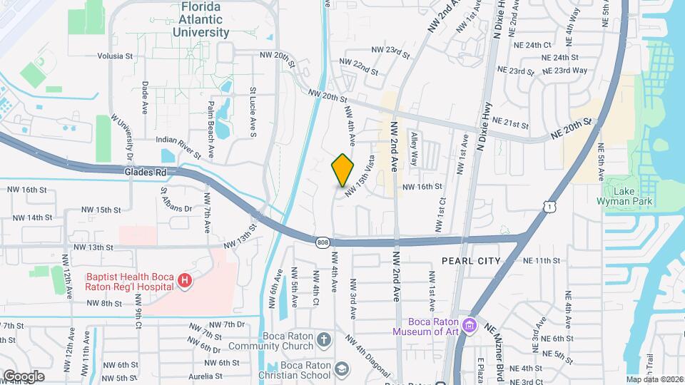 1500 NW 4th Ave Map and Location Details