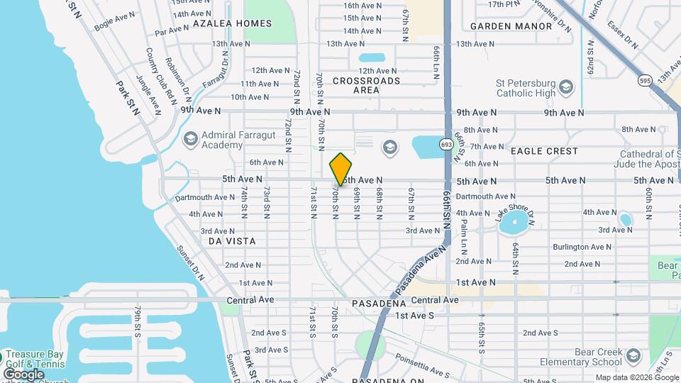 6941 Dartmouth Ave N Mapa y Detalles de la Ubicación