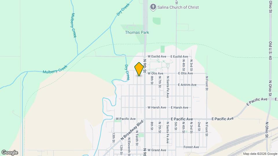 1214 N 10th St Map and Location Details