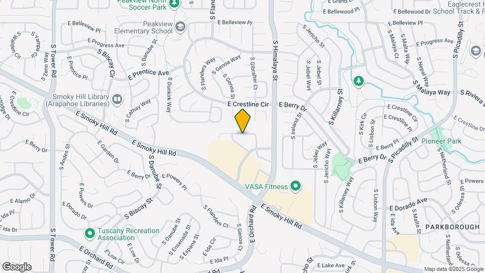 19856 E Garden Dr Map and Location Details