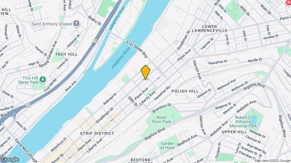 The Stanza Map and Location Details