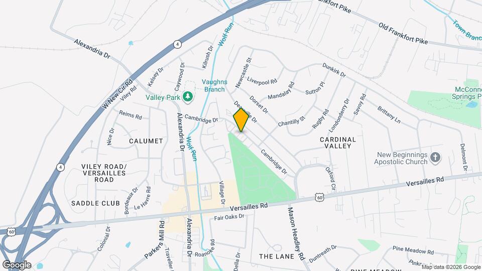 1988 Cambridge Dr Map and Location Details