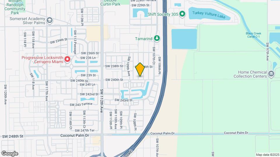 23953 SW 108th Ct Map and Location Details