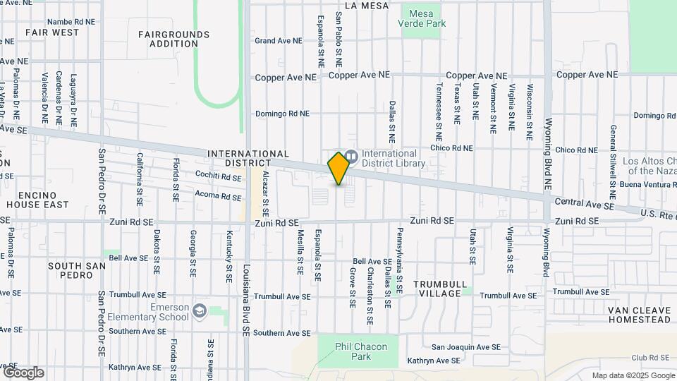 202 San Pablo St SE Map and Location Details