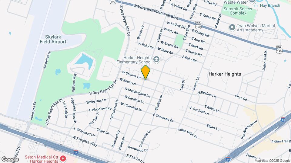 815 Harley Dr Map and Location Details
