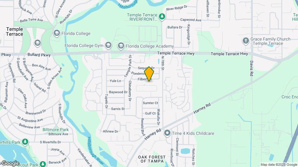 7604 N Sanibel Cir Map and Location Details