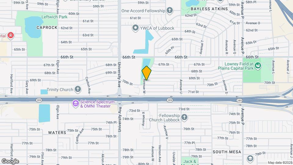 6907 Avenue W Map and Location Details