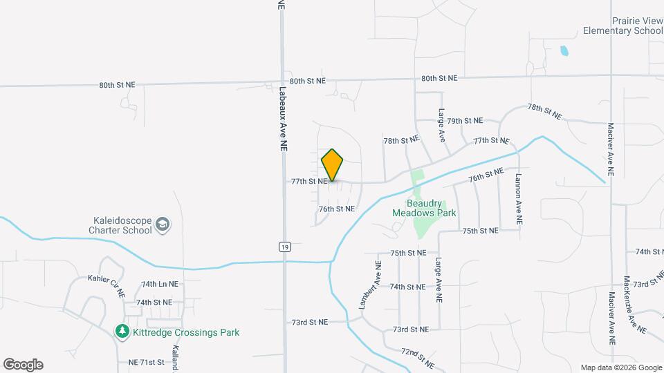 11177 77th St NE Map and Location Details