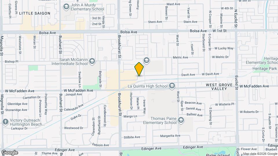 10160 Cunningham Ave Mapa y Detalles de la Ubicación