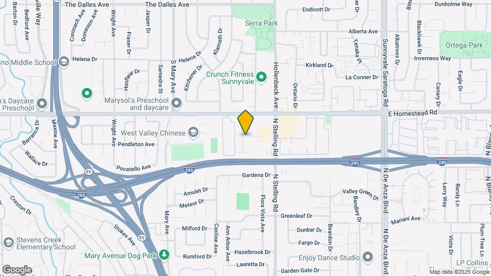 1736 Noranda Dr Map and Location Details