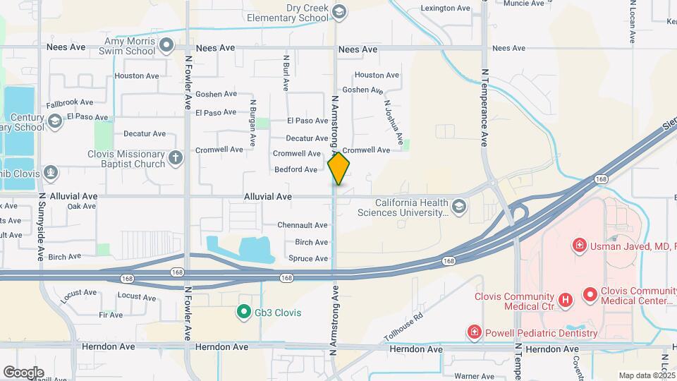 827 N Armstrong Ave Map and Location Details