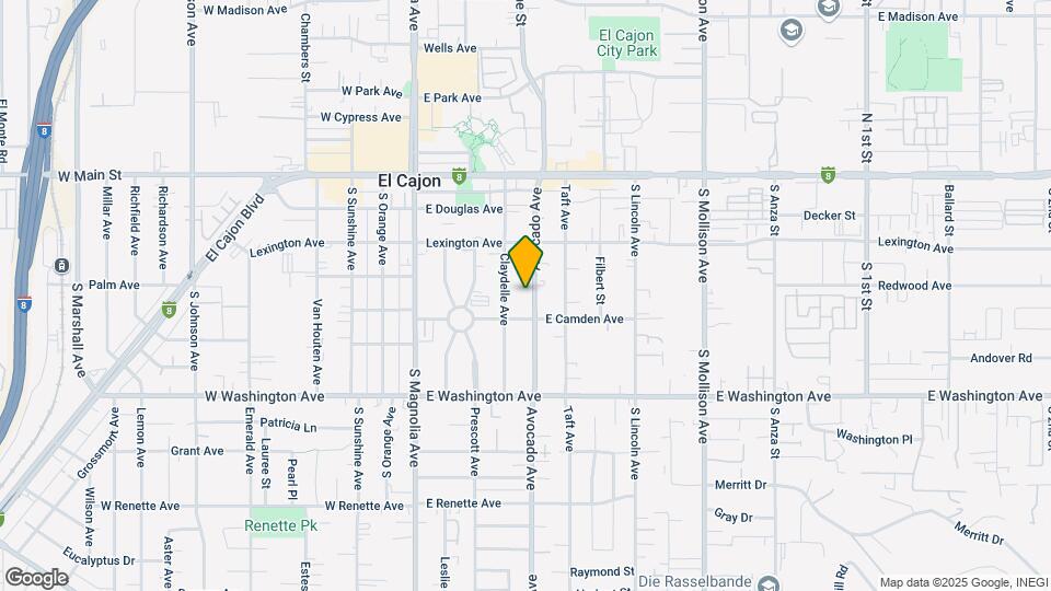 434 Avocado Ave Mapa y Detalles de la Ubicación