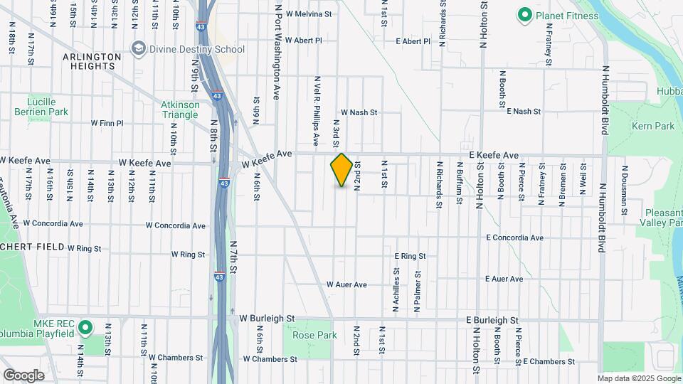 3402 N 3rd St Map and Location Details