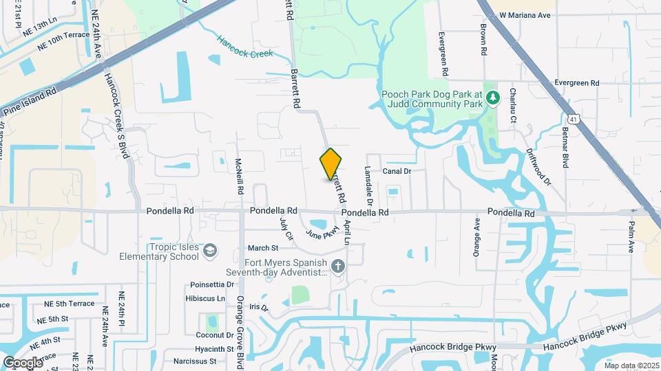 1231 Barrett Rd Mapa y Detalles de la Ubicación