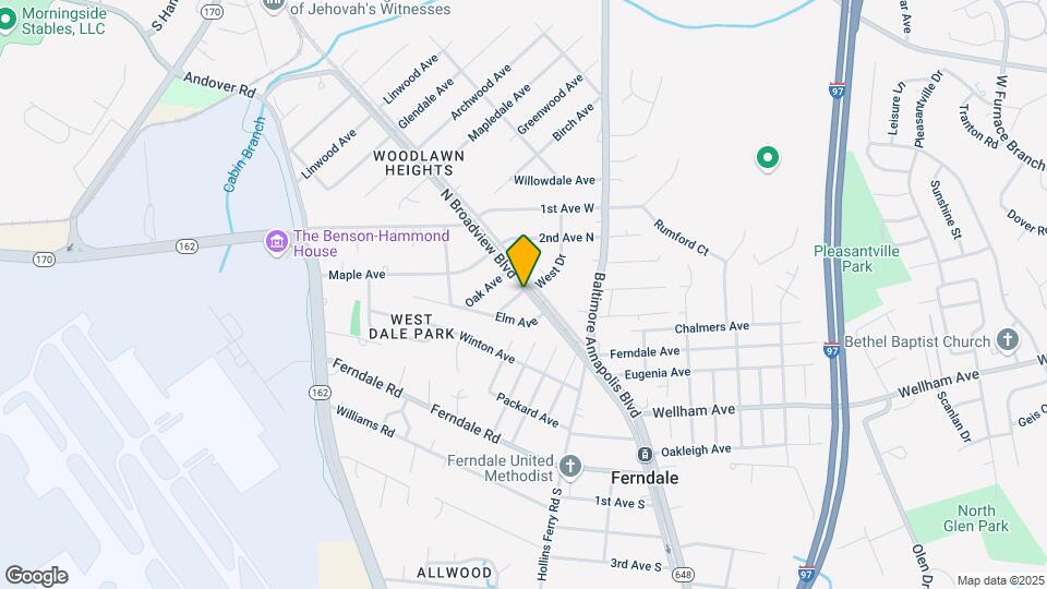 414 N Broadview Blvd Map and Location Details