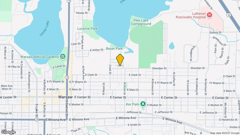 935 Sheridan St Map and Location Details