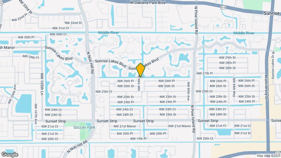 2650 NW 94th Way Map and Location Details