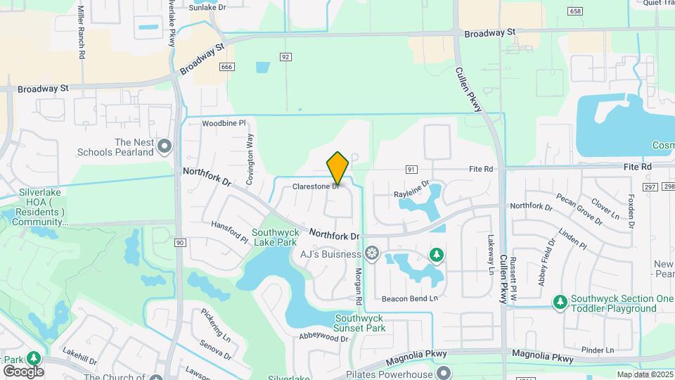 3914 Clarestone Dr Map and Location Details