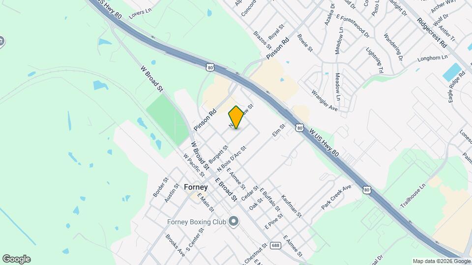 513 Burgett St Map and Location Details