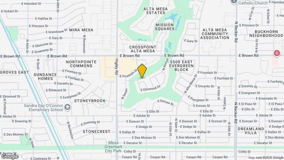 5330 E Fairfield St Mapa y Detalles de la Ubicación