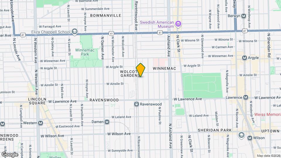 4879 N Ravenswood Ave, Unit 4839-GDN Map and Location Details